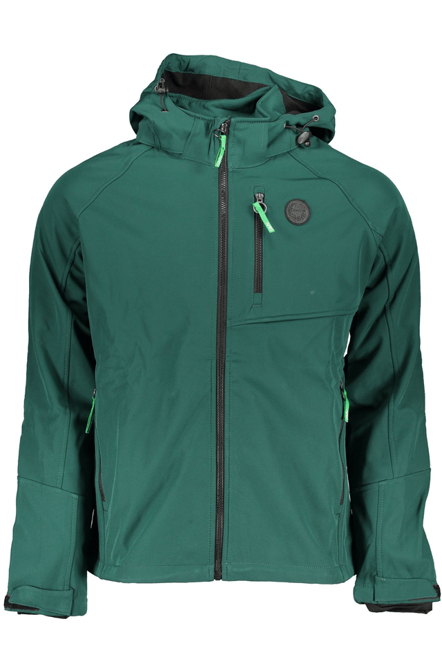 6198GIAN MARCO VENTURI GIACCA SPORTIVA UOMO VERDE