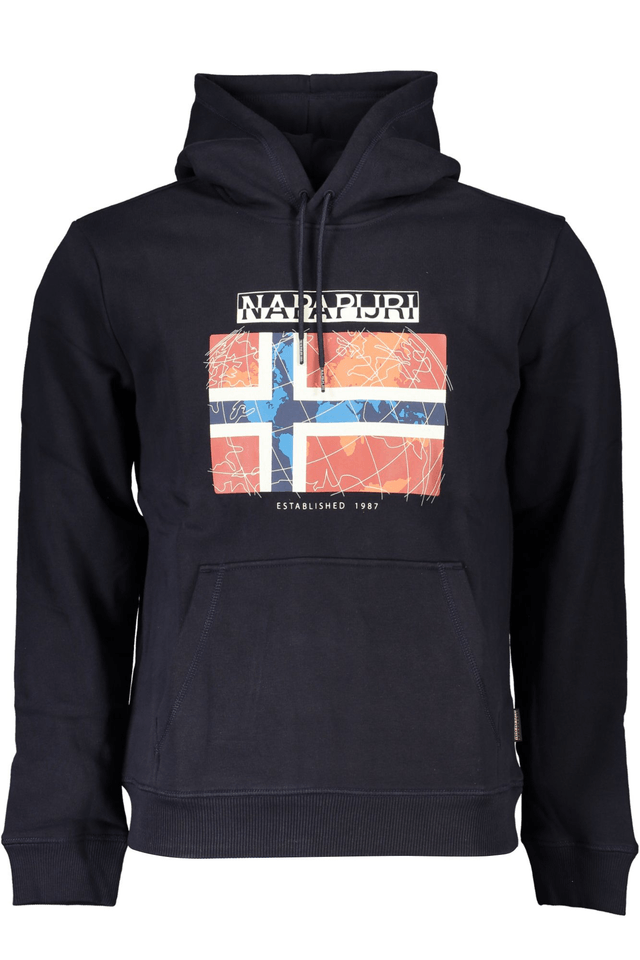5759NAPAPIJRI FELPA SENZA ZIP UOMO BLU