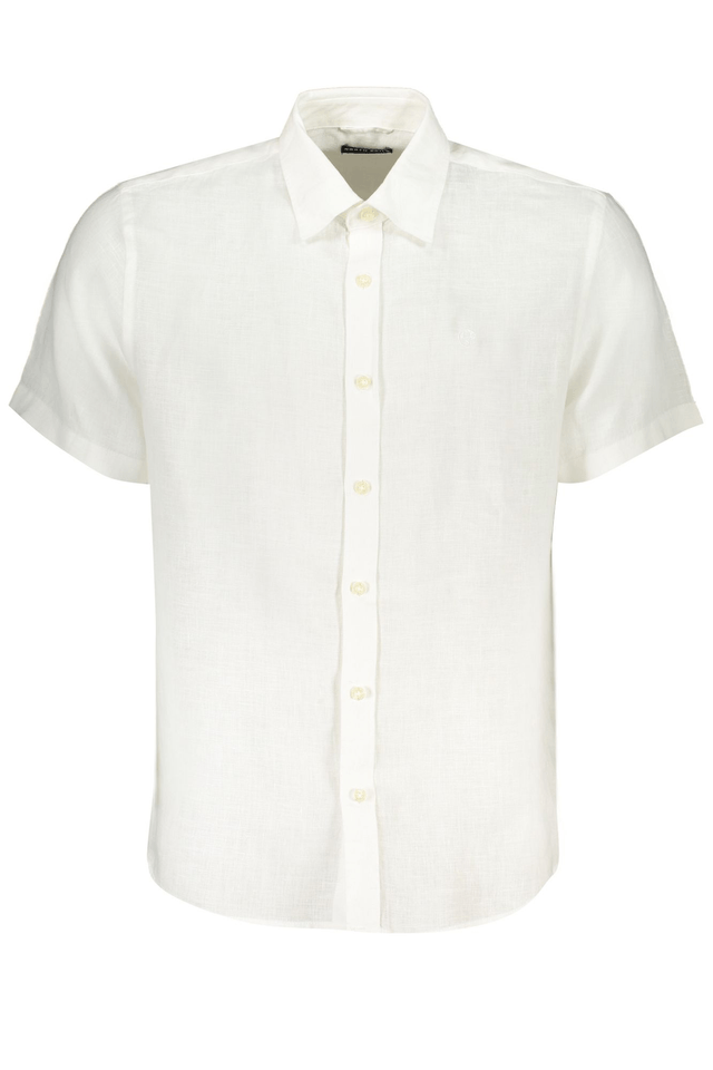 8713NORTH SAILS CAMICIA MANICHE CORTE UOMO BIANCO