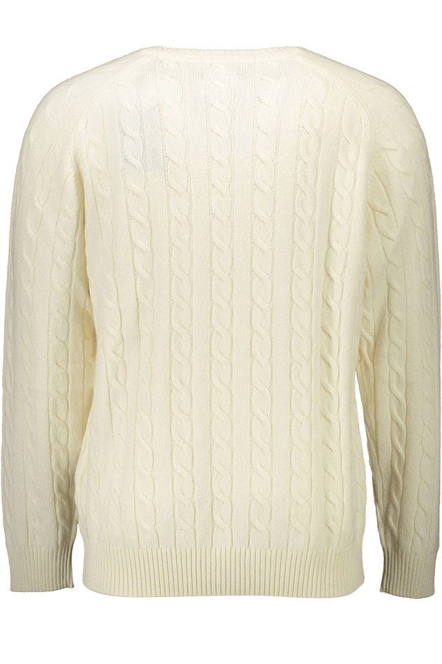 1105GANT MAGLIONE UOMO BIANCO