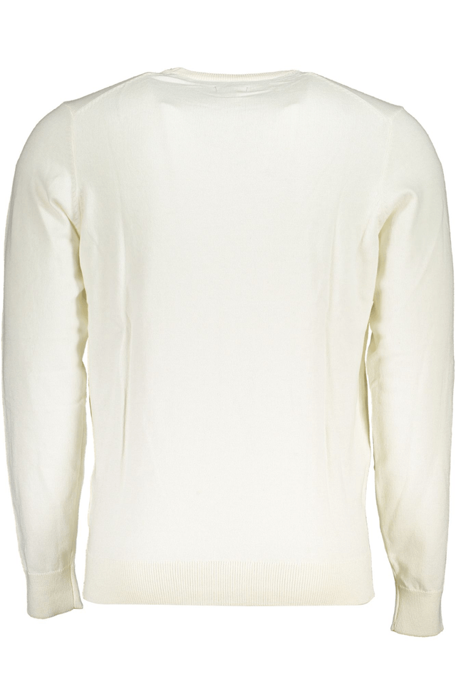 6589NORWAY 1963 MAGLIA UOMO BIANCO