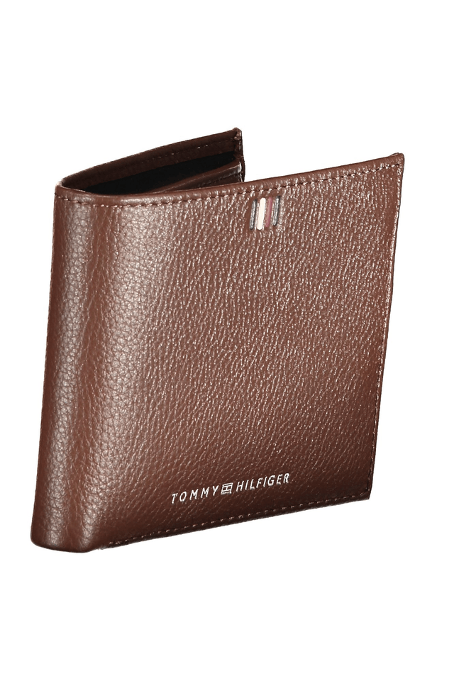 7582TOMMY HILFIGER PORTAFOGLIO UOMO MARRONE