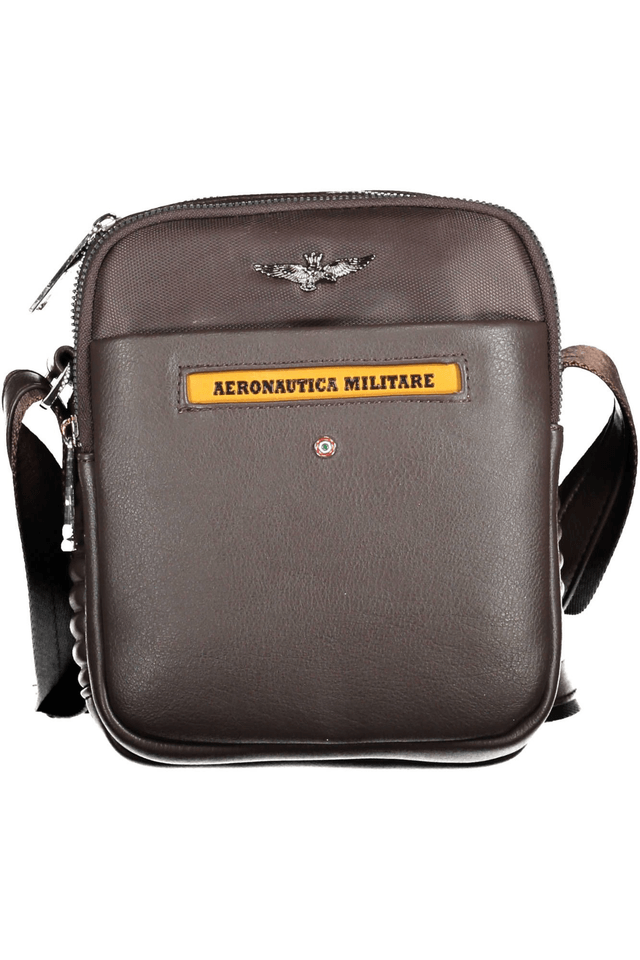 3189AERONAUTICA MILITARE TRACOLLA UOMO MARRONE
