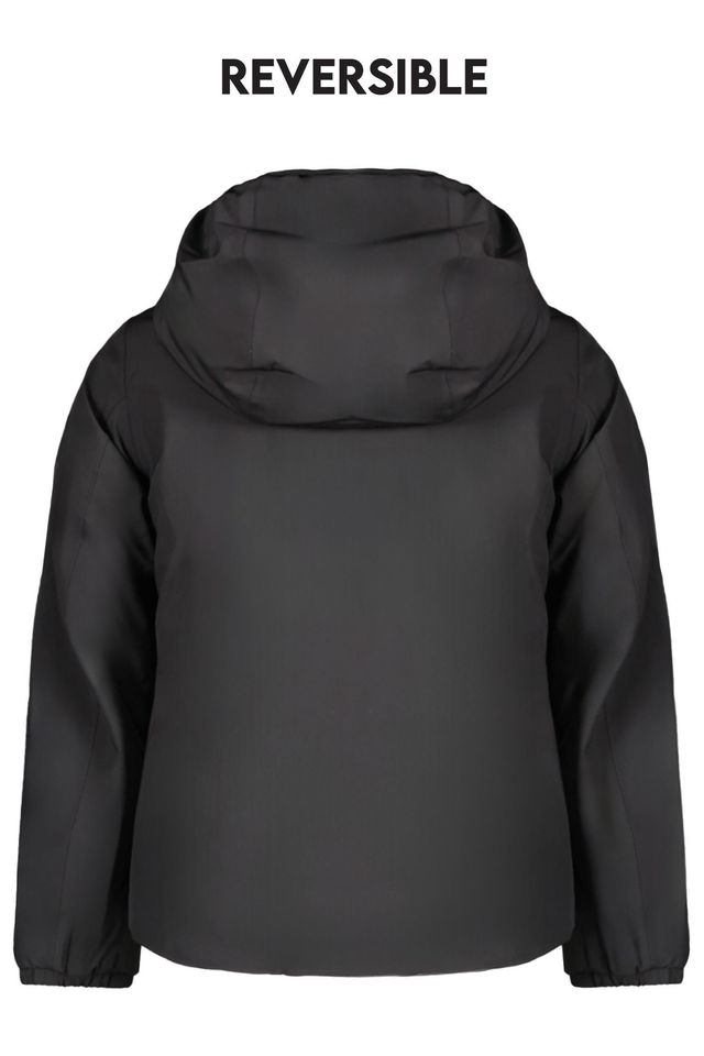 9089K-WAY GIUBBOTTO BAMBINA NERO