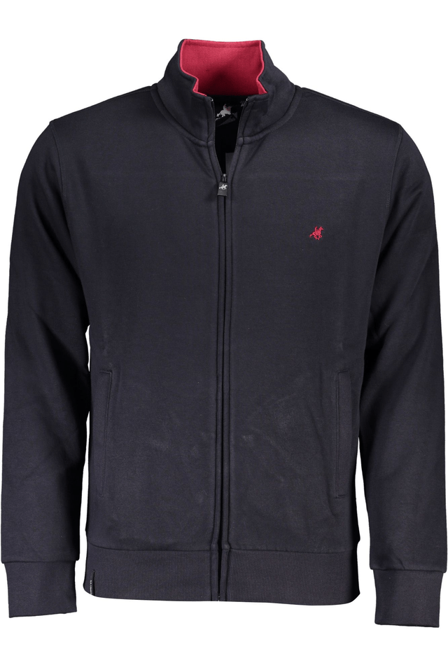 4836U.S. GRAND POLO FELPA CON ZIP UOMO BLU