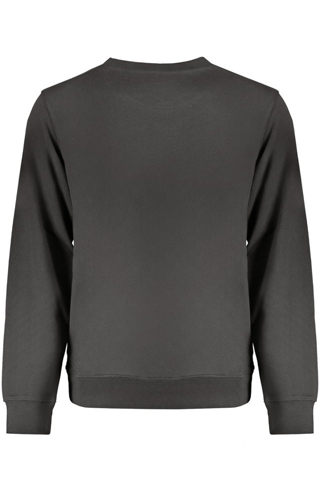 9978WRANGLER FELPA SENZA ZIP UOMO NERO