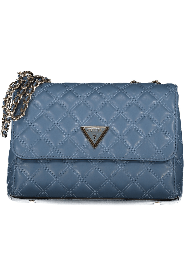 10022GUESS JEANS BORSA DONNA AZZURRO