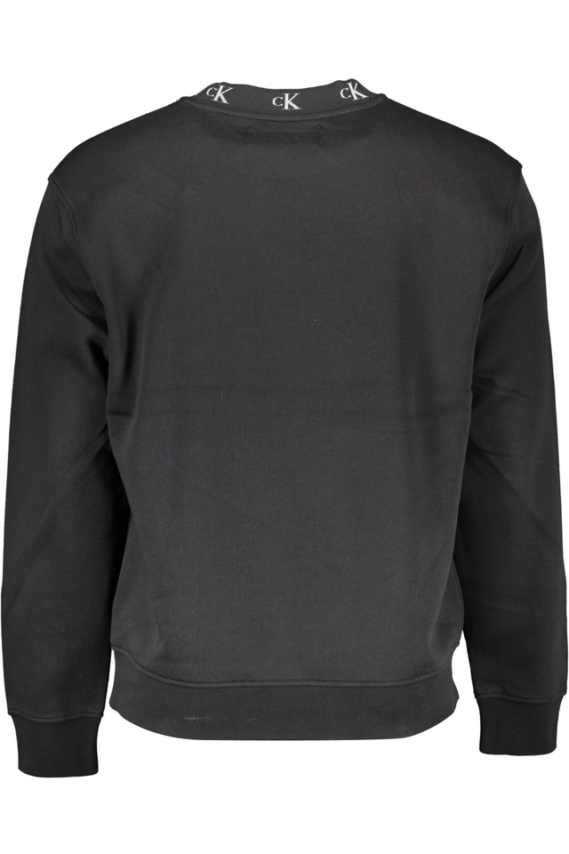 2560CALVIN KLEIN FELPA SENZA ZIP UOMO NERO