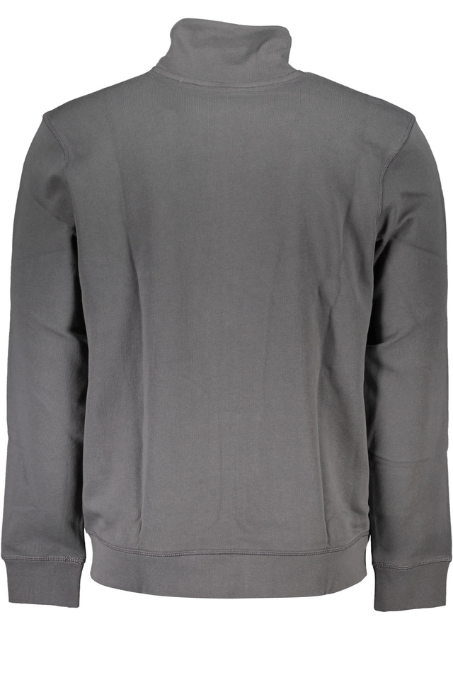 7604HUGO BOSS FELPA CON ZIP UOMO GRIGIO