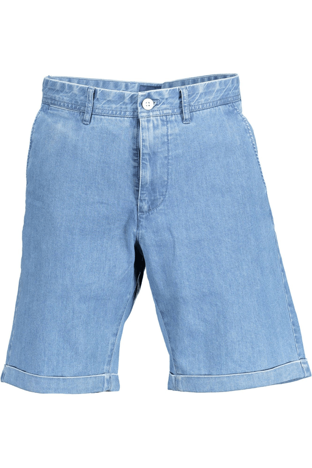 243GANT PANTALONE BERMUDA UOMO AZZURRO