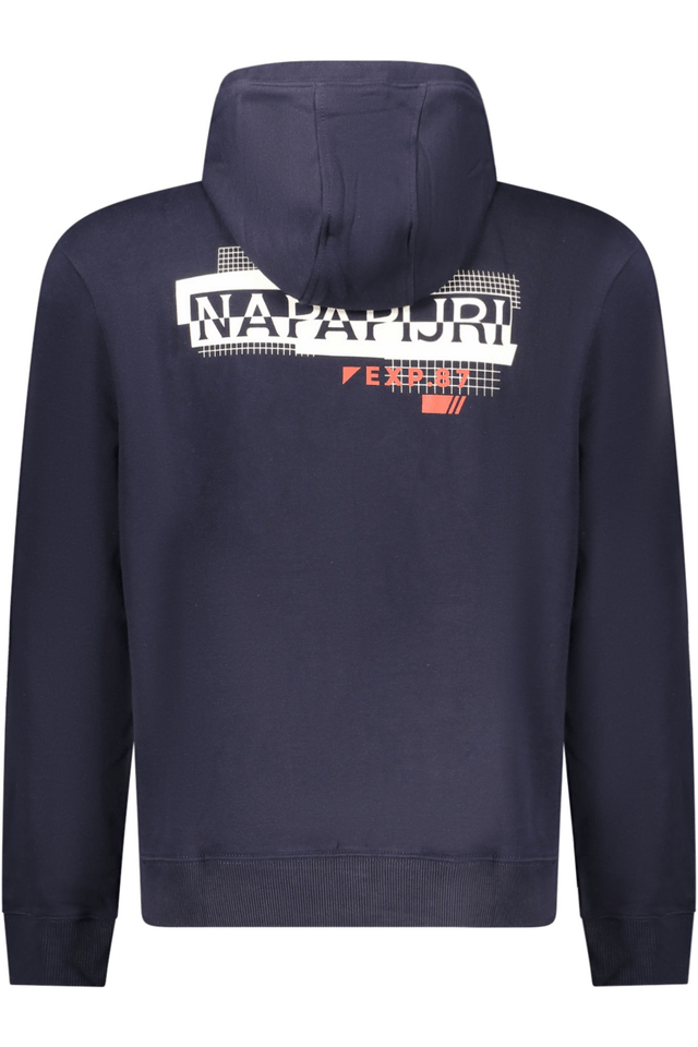 10372NAPAPIJRI FELPA SENZA ZIP UOMO BLU