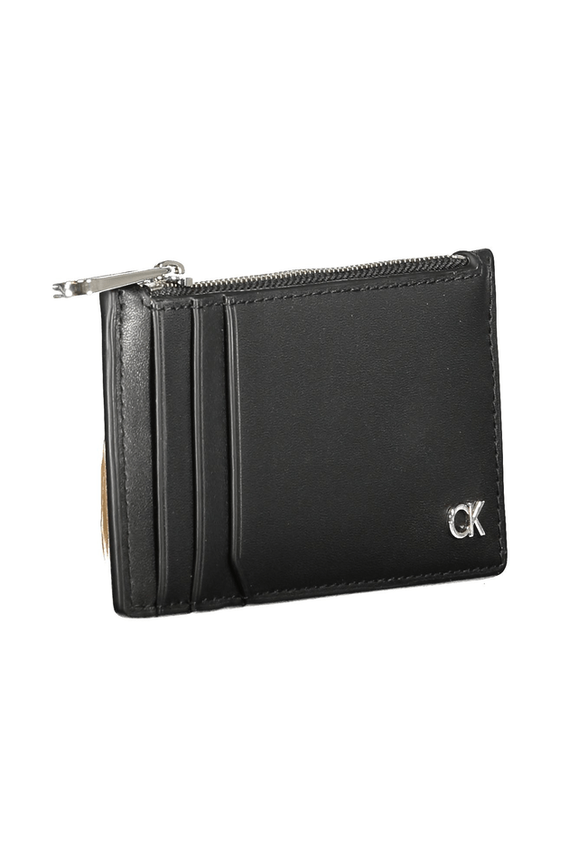 9357CALVIN KLEIN PORTAFOGLIO UOMO NERO
