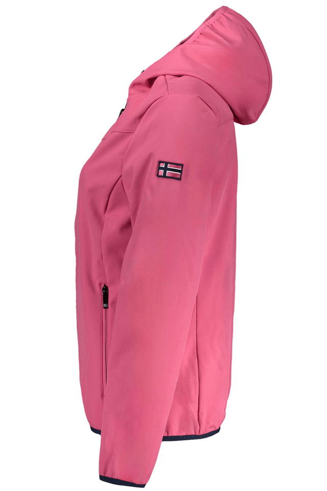 10313NORWAY 1963 GIACCA SPORTIVA DONNA ROSA