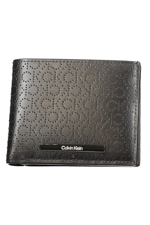 9342CALVIN KLEIN PORTAFOGLIO UOMO NERO