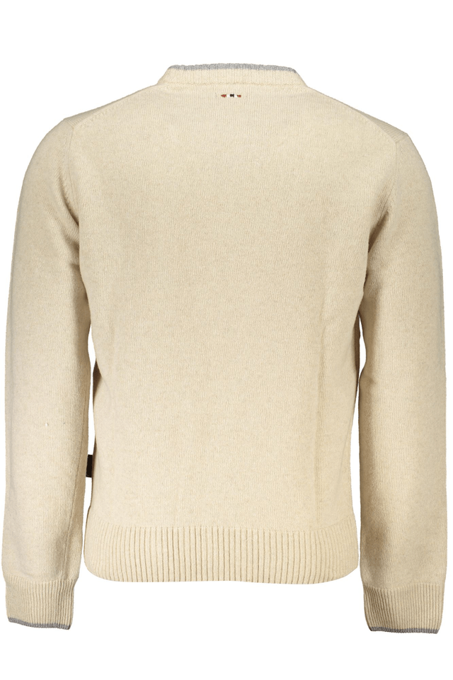 5763NAPAPIJRI MAGLIONE UOMO BEIGE
