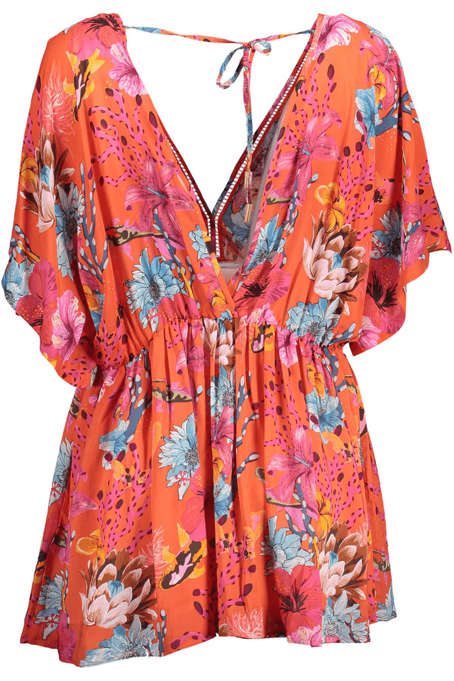 1677DESIGUAL ABITO CORTO DONNA ROSSO