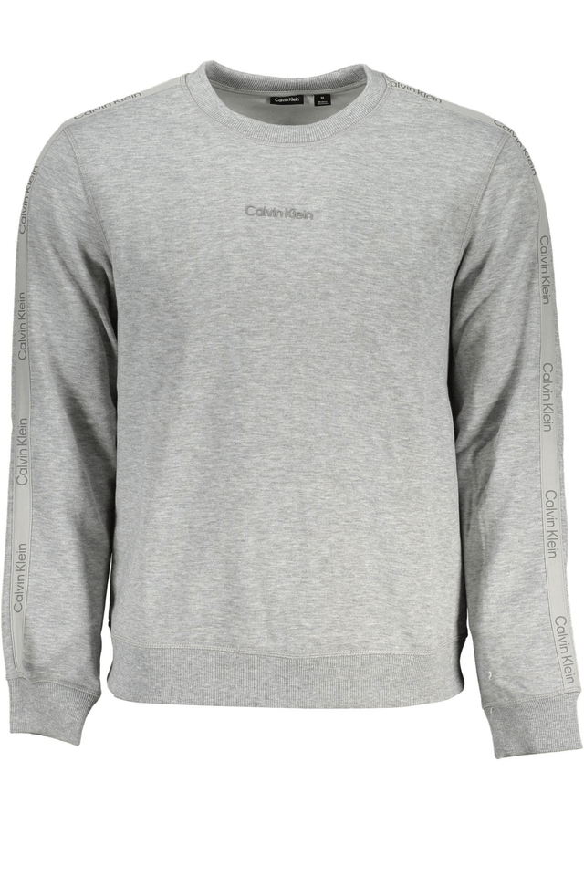 7530CALVIN KLEIN FELPA SENZA ZIP UOMO GRIGIO