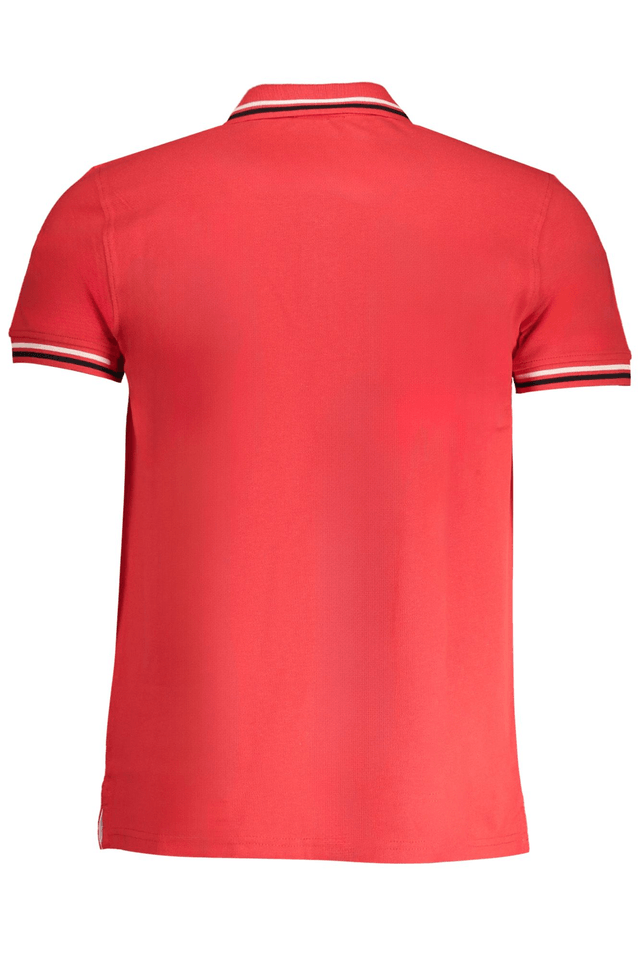 8989CAVALLI CLASS POLO MANICHE CORTE UOMO ROSSO