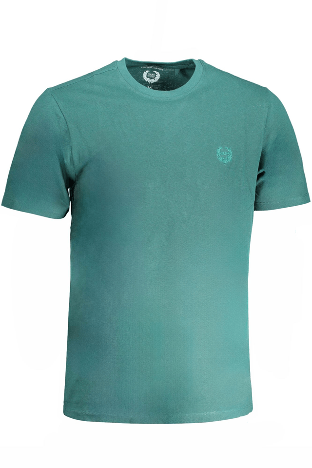 9584GIAN MARCO VENTURI T-SHIRT MANICHE CORTE UOMO VERDE