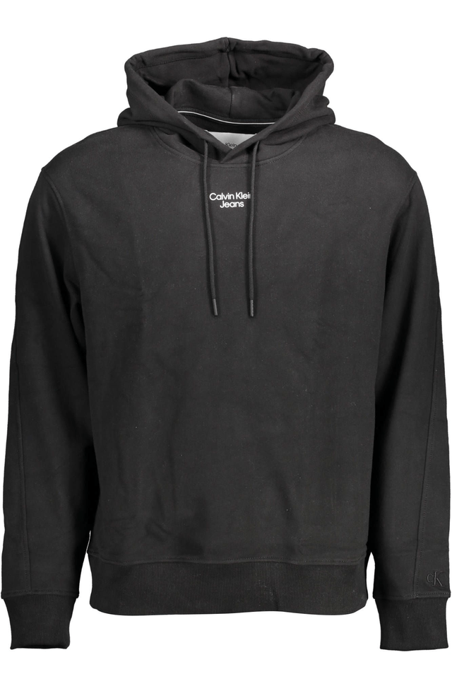 1425CALVIN KLEIN FELPA SENZA ZIP UOMO NERO