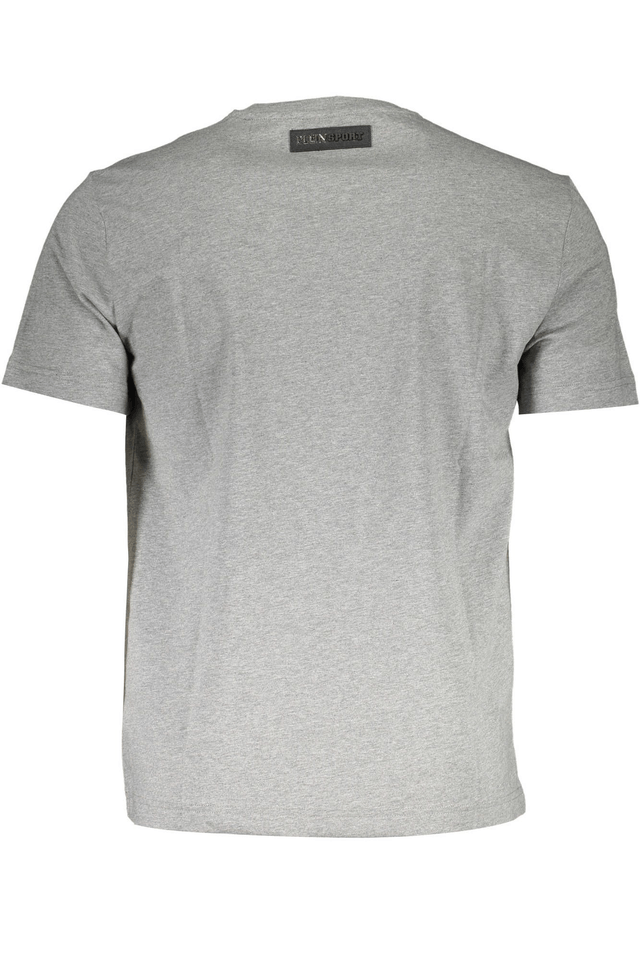 1319PLEIN SPORT T-SHIRT MANICHE CORTE UOMO GRIGIO