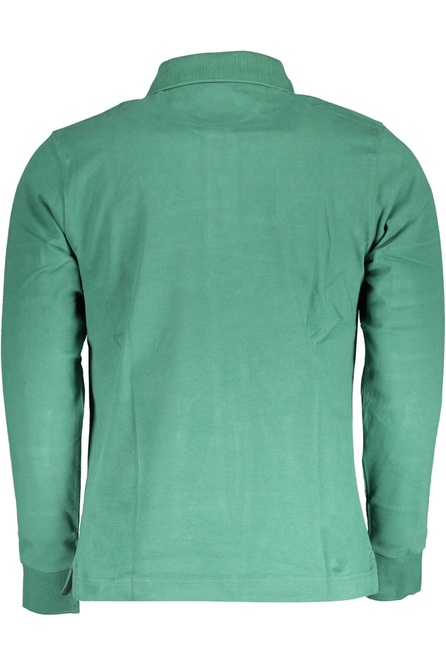 2719LA MARTINA POLO MANICHE LUNGHE UOMO VERDE