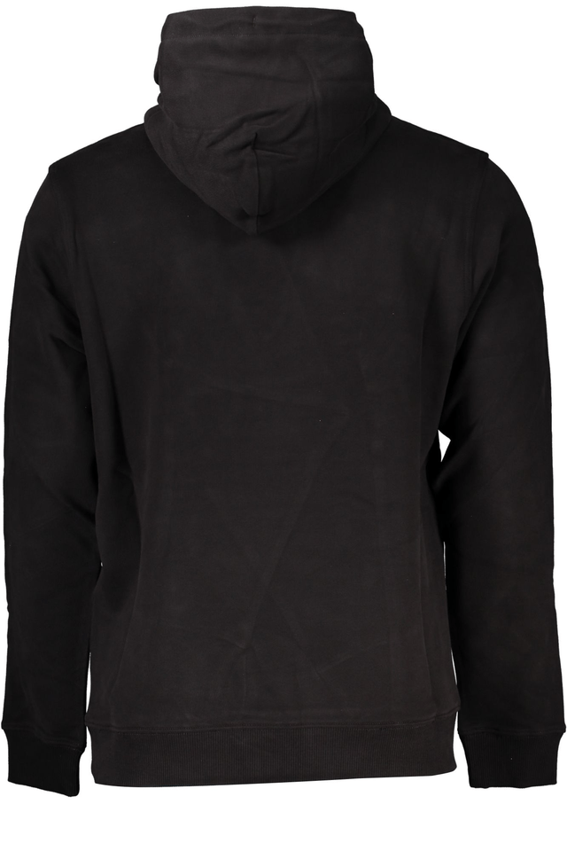 7208TOMMY HILFIGER FELPA SENZA ZIP UOMO NERO