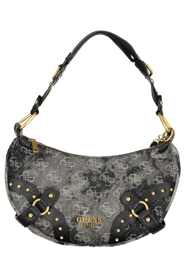 4362GUESS JEANS BORSA DONNA NERO