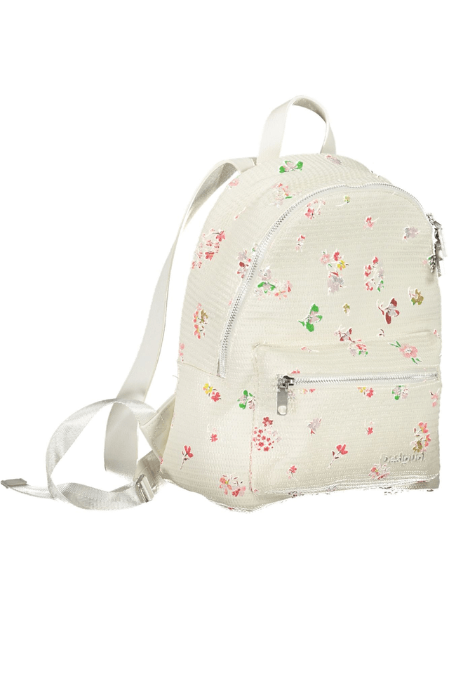 8021DESIGUAL ZAINO DONNA BIANCO
