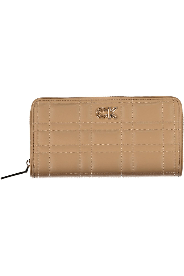 2367CALVIN KLEIN PORTAFOGLIO DONNA BEIGE