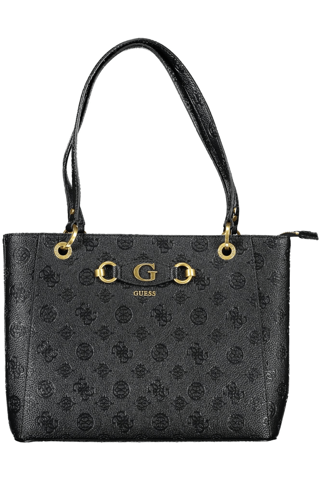 6884GUESS JEANS BORSA DONNA NERO