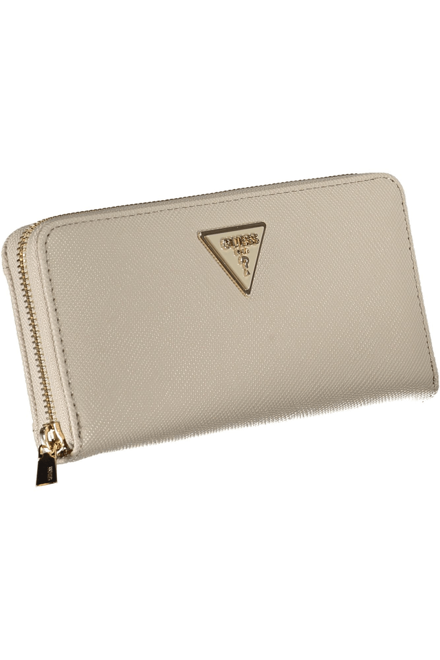 6886GUESS JEANS PORTAFOGLIO DONNA BEIGE