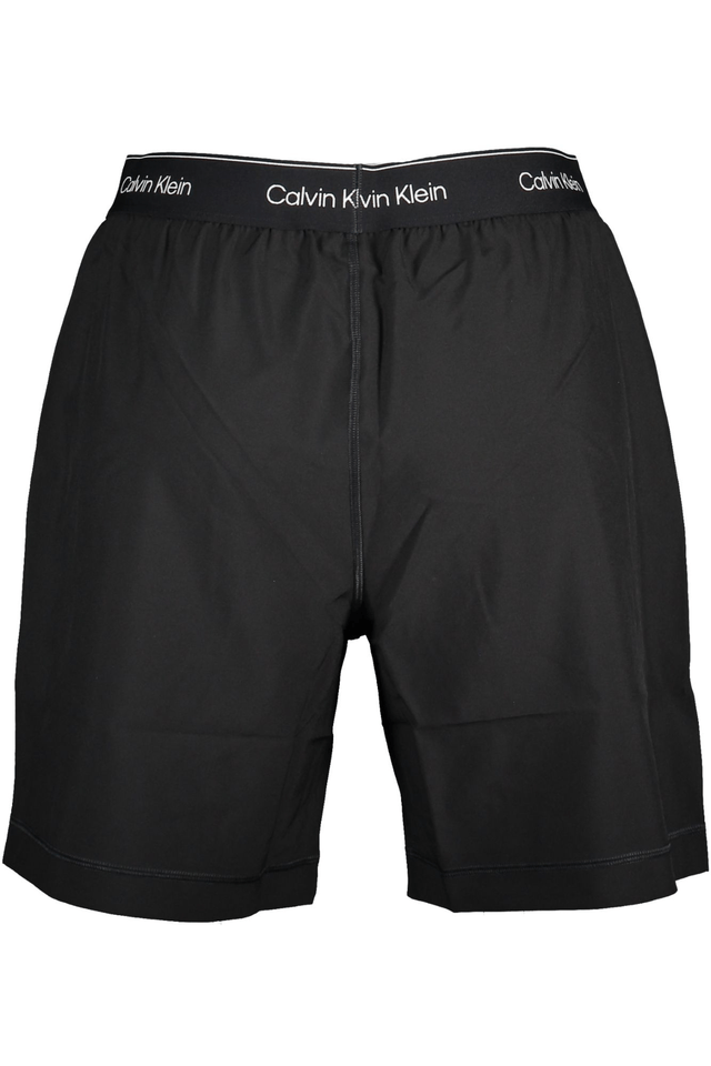 6984CALVIN KLEIN PANTALONE SHORT UOMO NERO