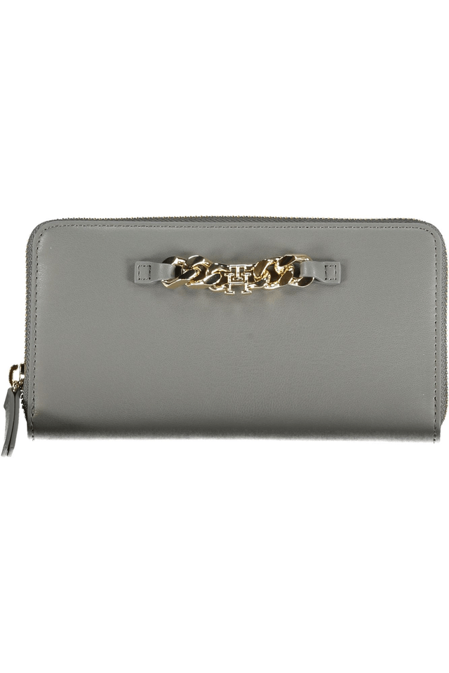7301TOMMY HILFIGER PORTAFOGLIO DONNA GRIGIO