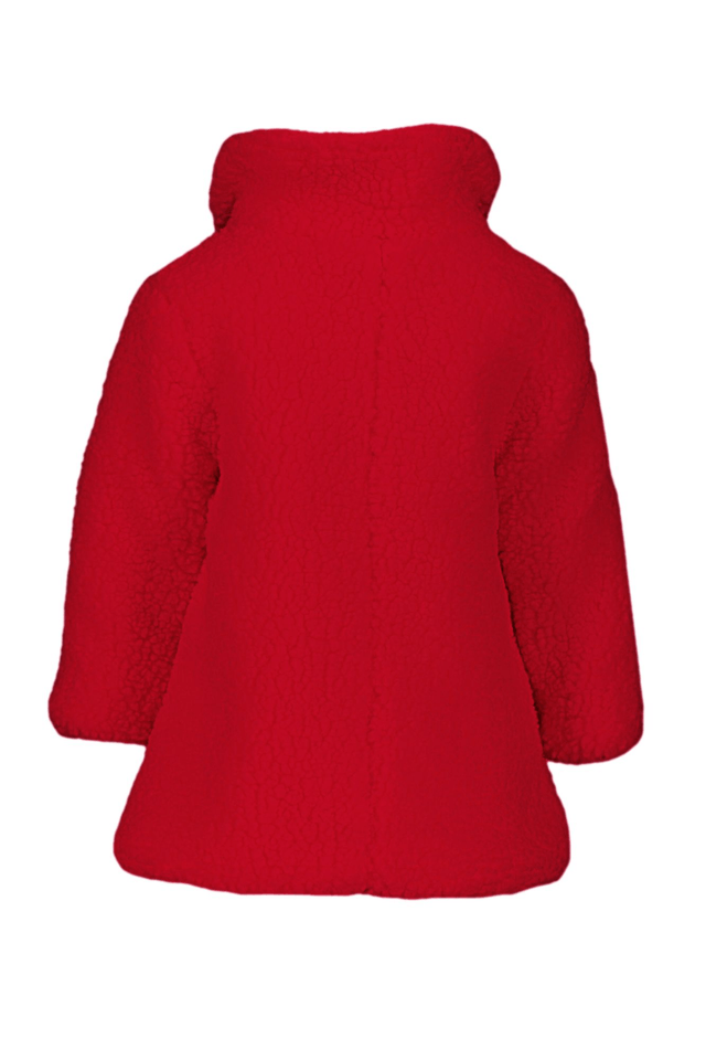 8088GUESS JEANS CAPPOTTO BAMBINA ROSSO