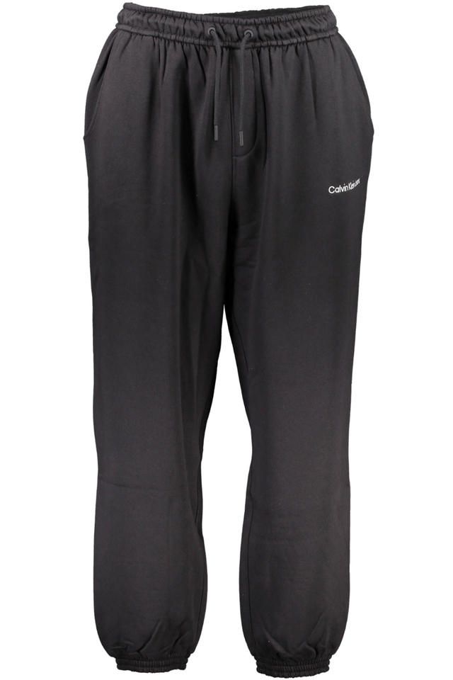 6437CALVIN KLEIN PANTALONE UOMO NERO