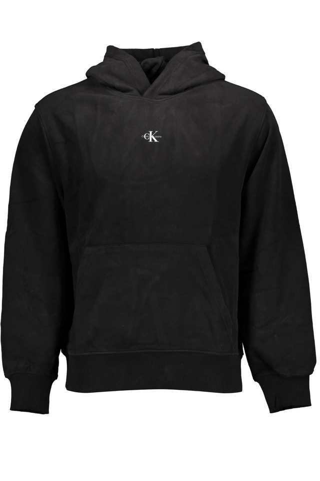 2984CALVIN KLEIN FELPA SENZA ZIP UOMO NERO