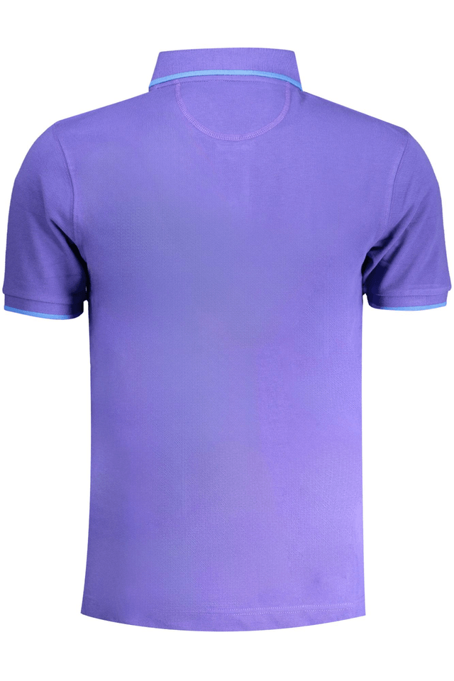 9072LA MARTINA POLO MANICHE CORTE UOMO VIOLA
