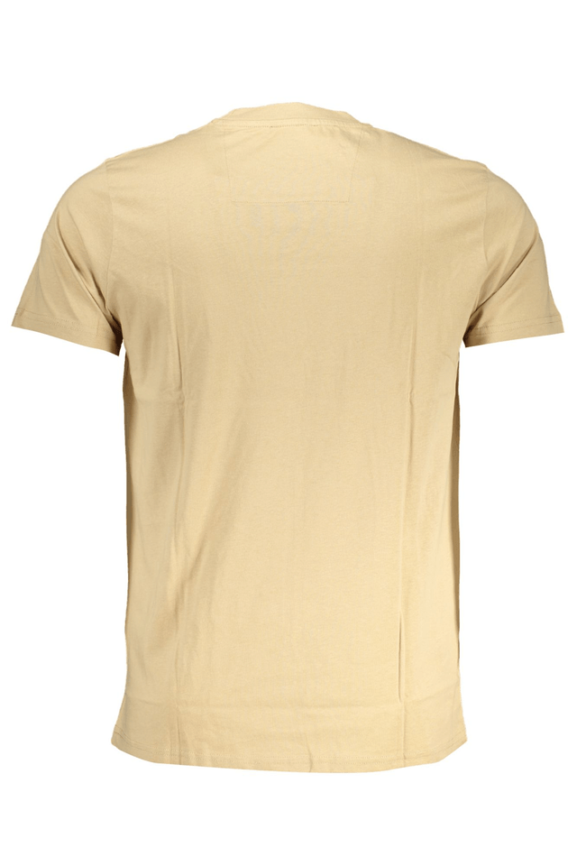 7740CAVALLI CLASS T-SHIRT MANICHE CORTE UOMO BEIGE