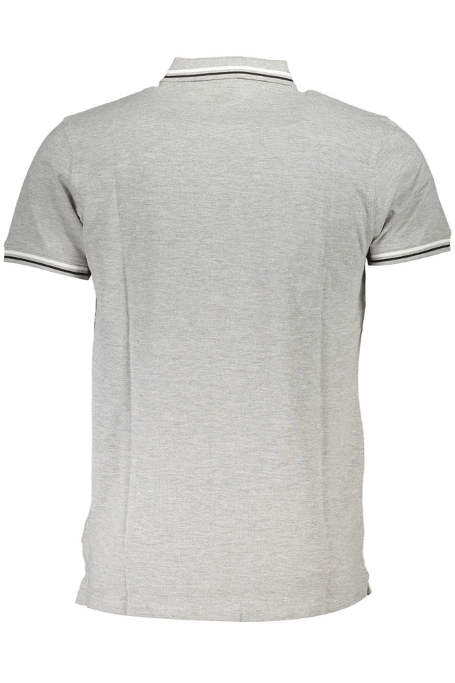 4557CAVALLI CLASS POLO MANICHE CORTE UOMO GRIGIO