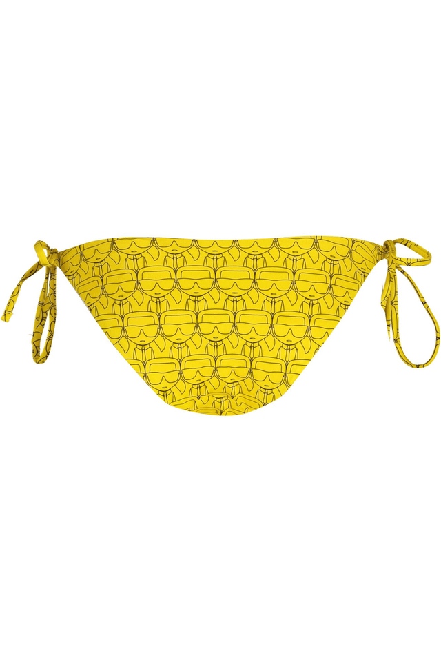 2948KARL LAGERFELD BEACHWEAR COSTUME PARTE SOTTO DONNA GIALLO