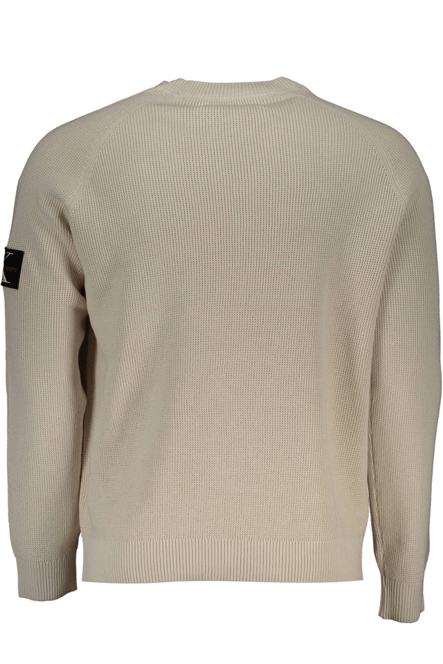 4682CALVIN KLEIN MAGLIA UOMO BEIGE