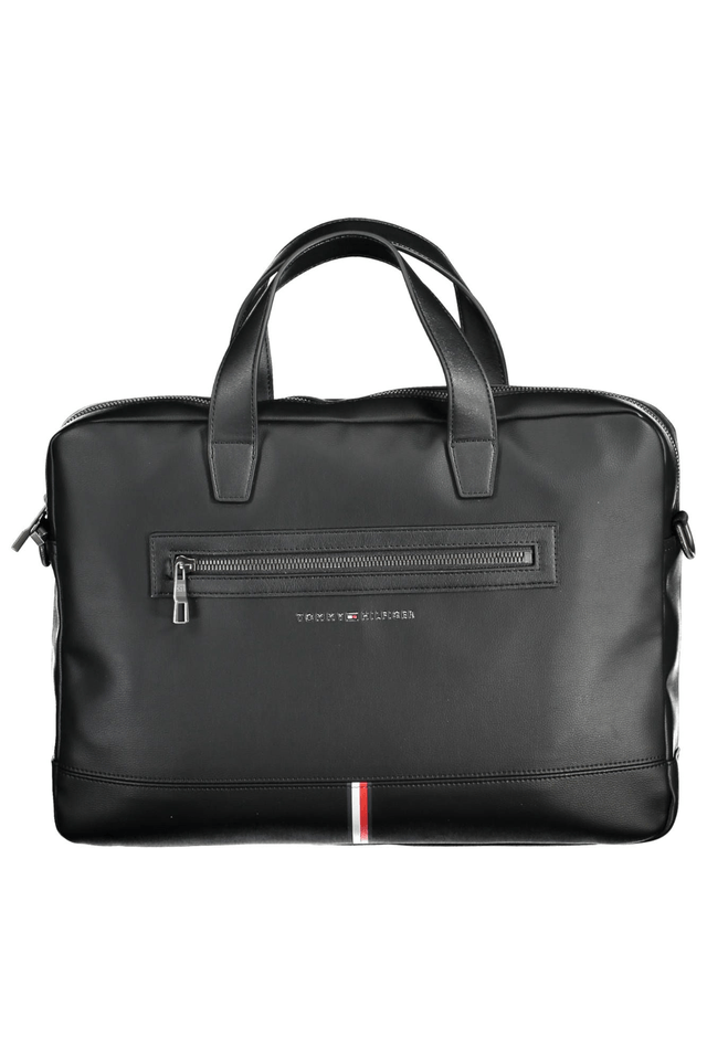 3703TOMMY HILFIGER CARTELLA UOMO NERO