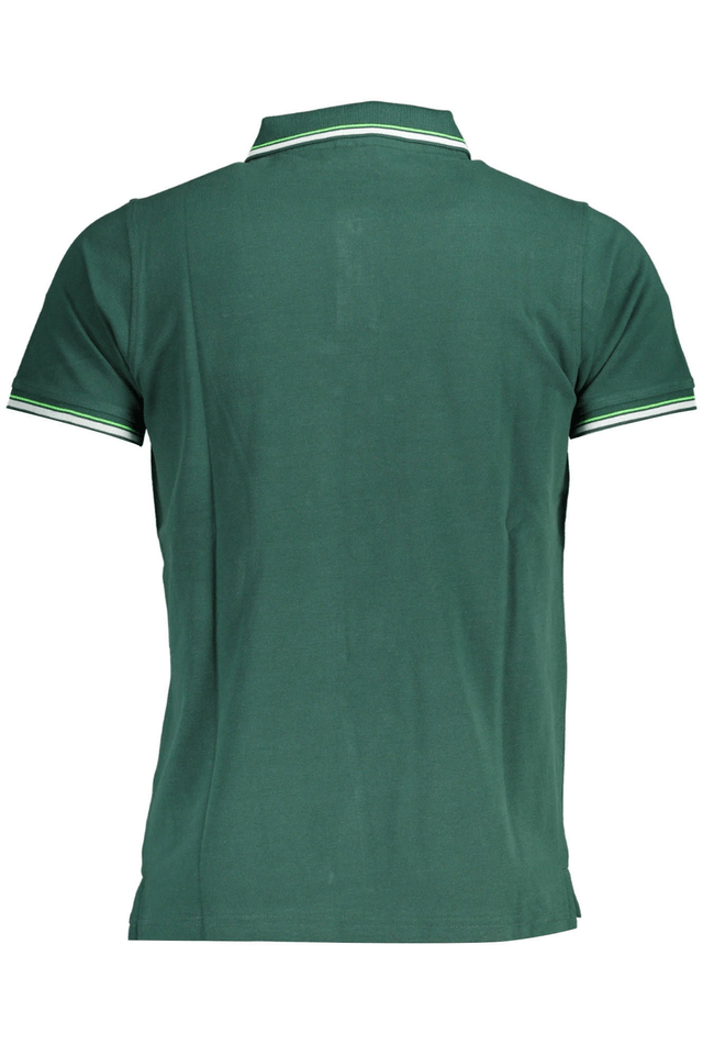 3918NORWAY 1963 POLO MANICHE CORTE UOMO VERDE