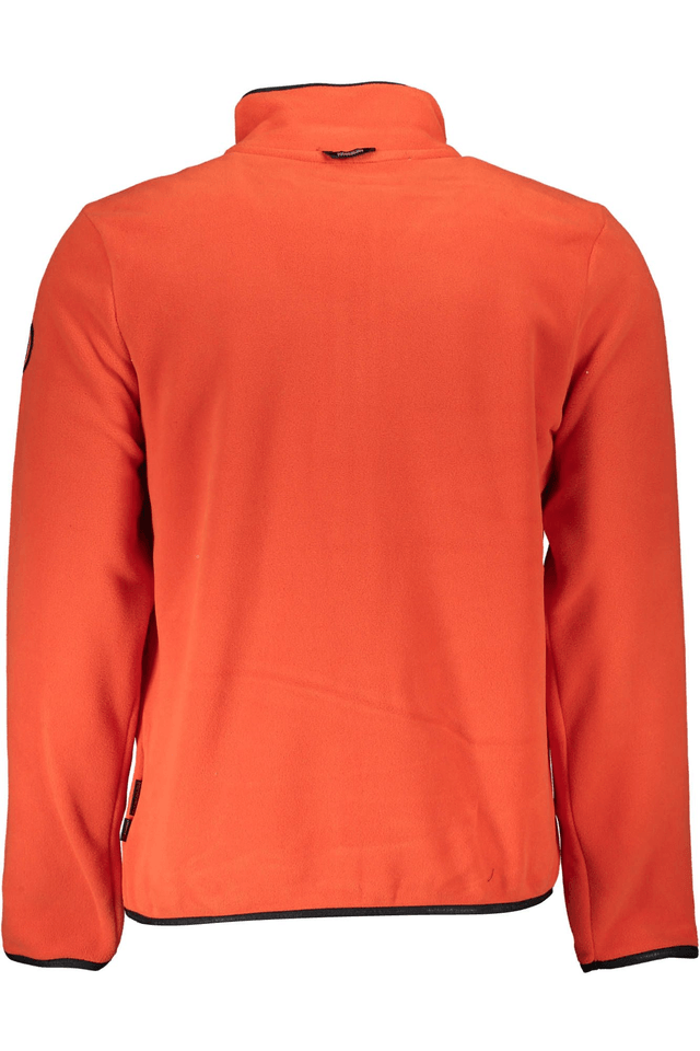 4316NAPAPIJRI FELPA CON ZIP UOMO ROSSO