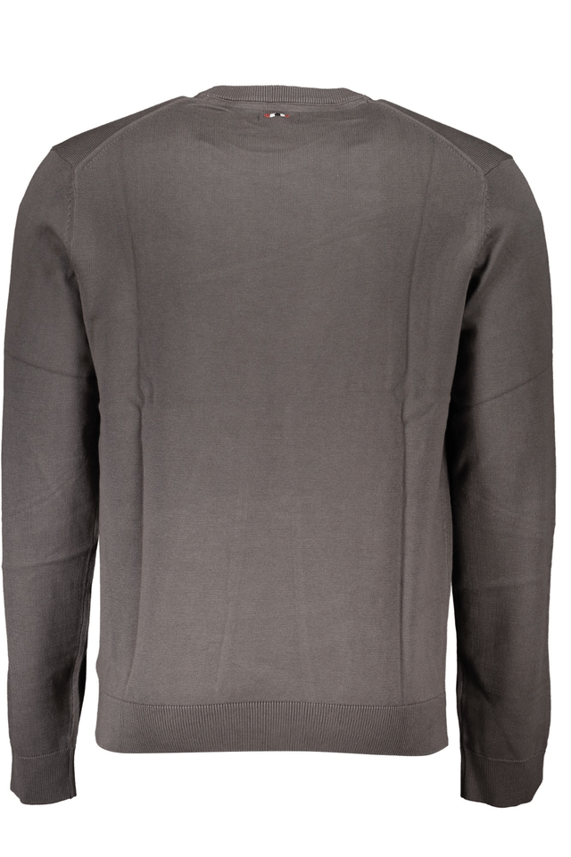 5768NAPAPIJRI MAGLIA UOMO GRIGIO