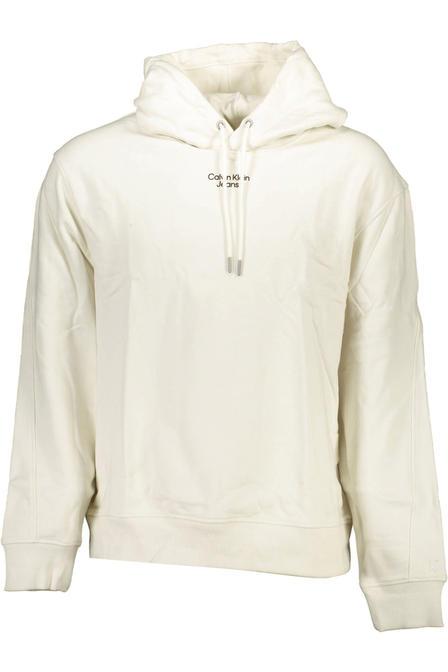 2985CALVIN KLEIN FELPA SENZA ZIP UOMO BIANCO