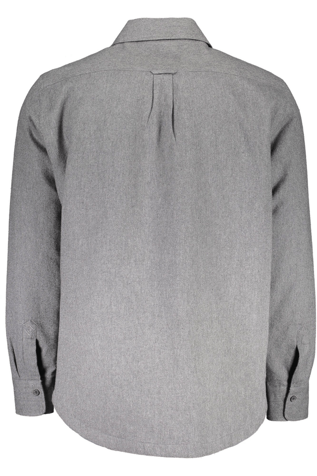 700GANT CAMICIA MANICHE LUNGHE UOMO GRIGIO