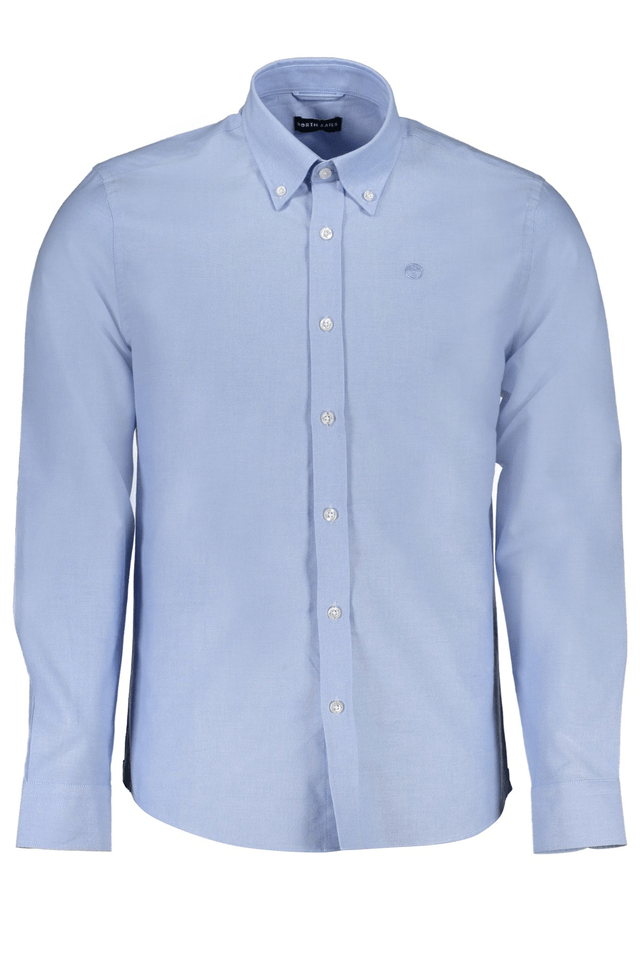8729NORTH SAILS CAMICIA MANICHE LUNGHE UOMO AZZURRO