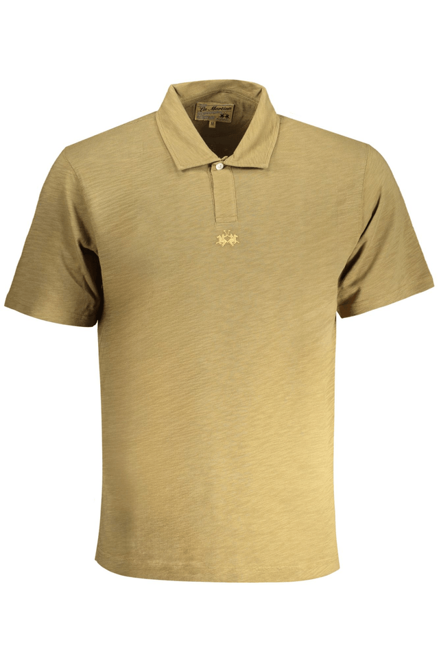 9051LA MARTINA POLO MANICHE CORTE UOMO VERDE